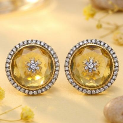 Precious Gemstone Studs