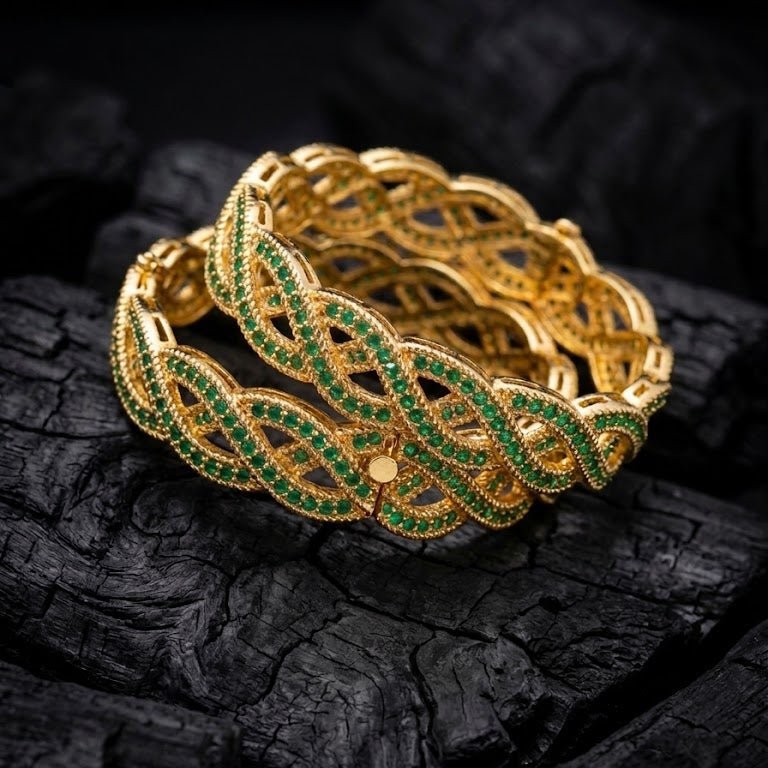 Divine Radiance Openable Bangle - Riwaaj