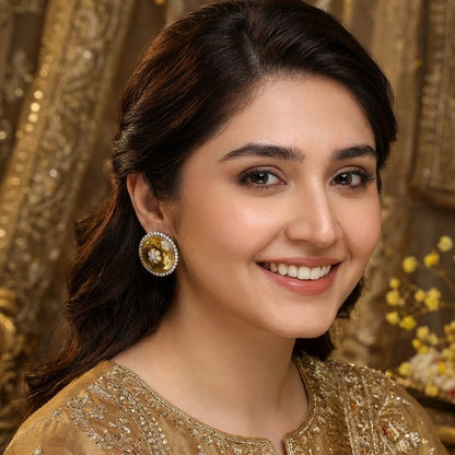 Precious Gemstone Studs