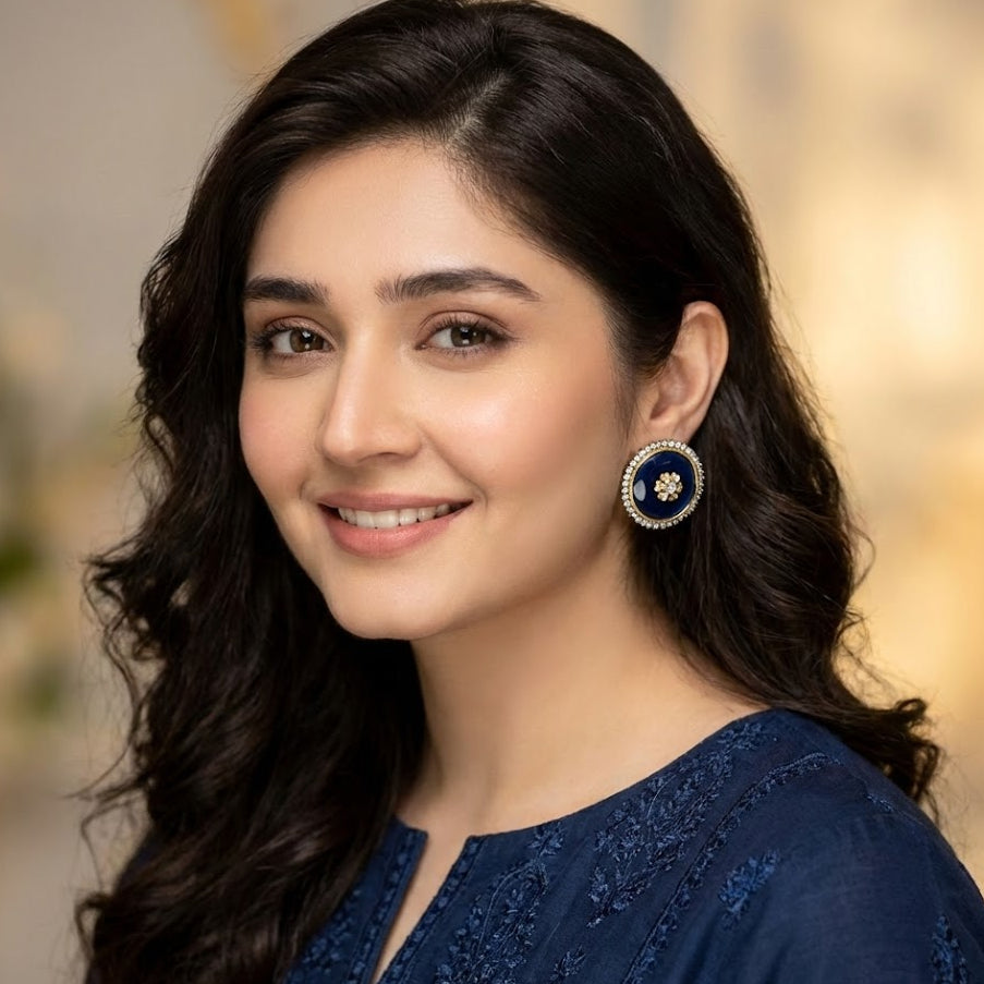 Precious Gemstone Studs