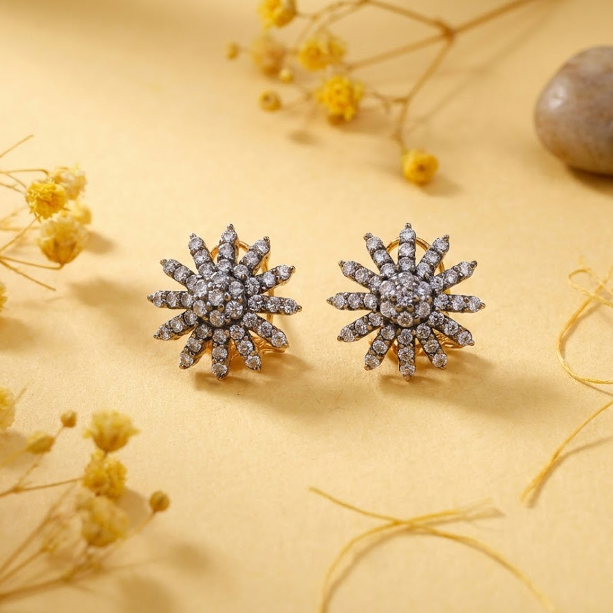 Sun Flower Earring
