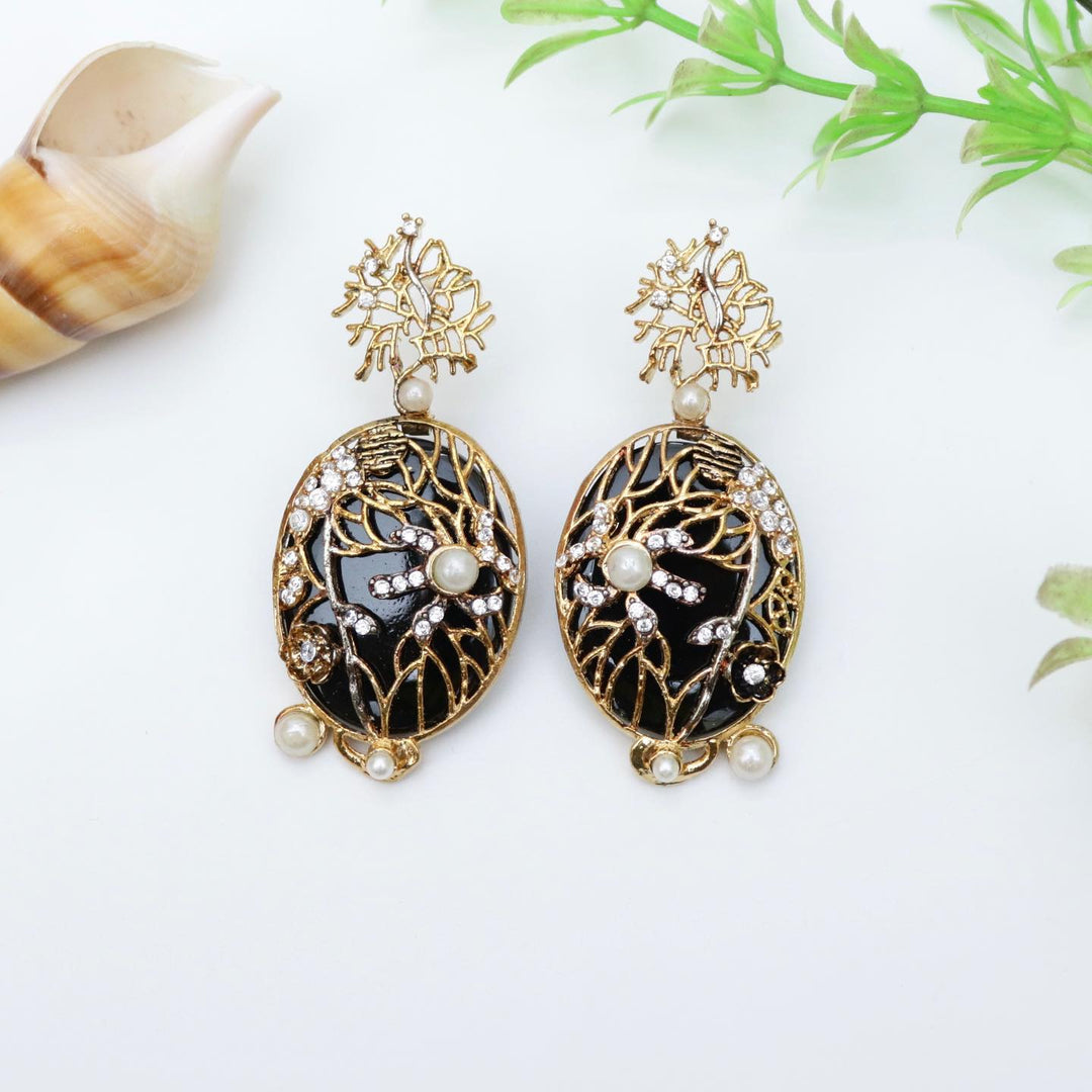 Golden Vines Earrings