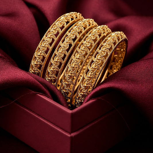 Sitara Rajwari Gold Plated Bangles