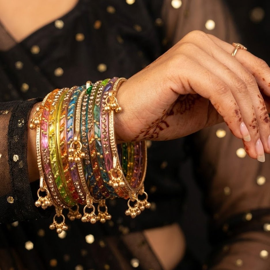 Kashmiri Ghungroo & Multi Glass Chooriyan - Riwaaj