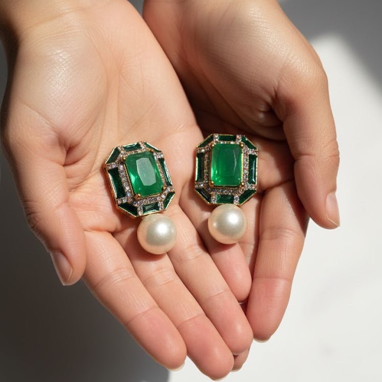 Sadaf Glow Studs - Riwaaj
