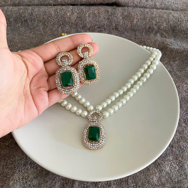 Dur - e - Husun Necklace Set - Riwaaj