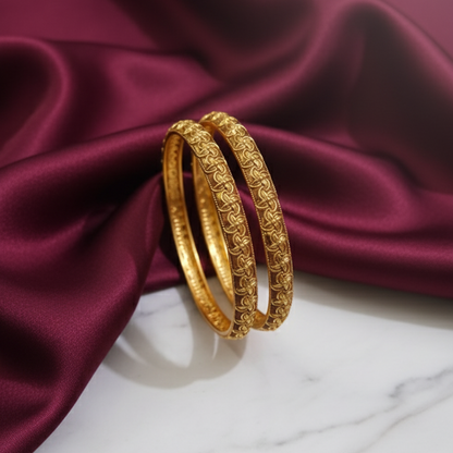 Sitara Rajwari Gold Plated Bangles