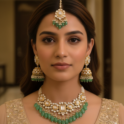 Zarina Green Glow Set