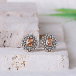 Load image into Gallery viewer, AD Zircons Studs Silver

