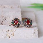 Load image into Gallery viewer, AD Zircons Studs Multi
