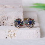 Load image into Gallery viewer, AD Zircons Studs Multi
