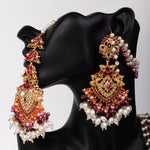 Load image into Gallery viewer, Gulzar Earring with Teeka
