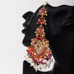 Load image into Gallery viewer, Gulzar Earring with Teeka
