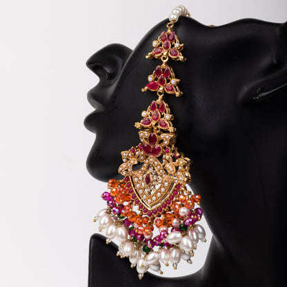 Gulzar Earring with Teeka