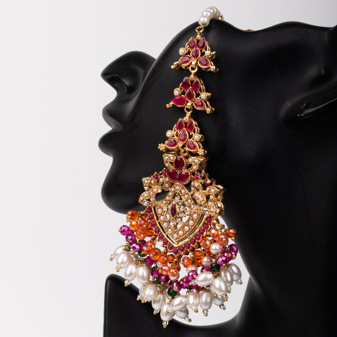 Gulzar Earring with Teeka