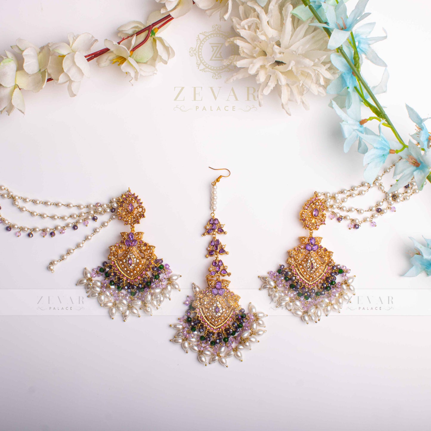 Gulzar Earring with Teeka