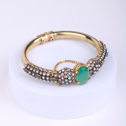 The Zirca Twilight Glow Openable Bangle - Riwaaj
