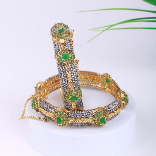 Multicolor Majesty Zircon Bangles
