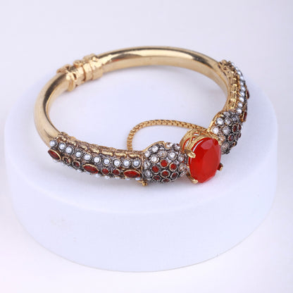 The Zirca Twilight Glow Openable Bangle - Riwaaj