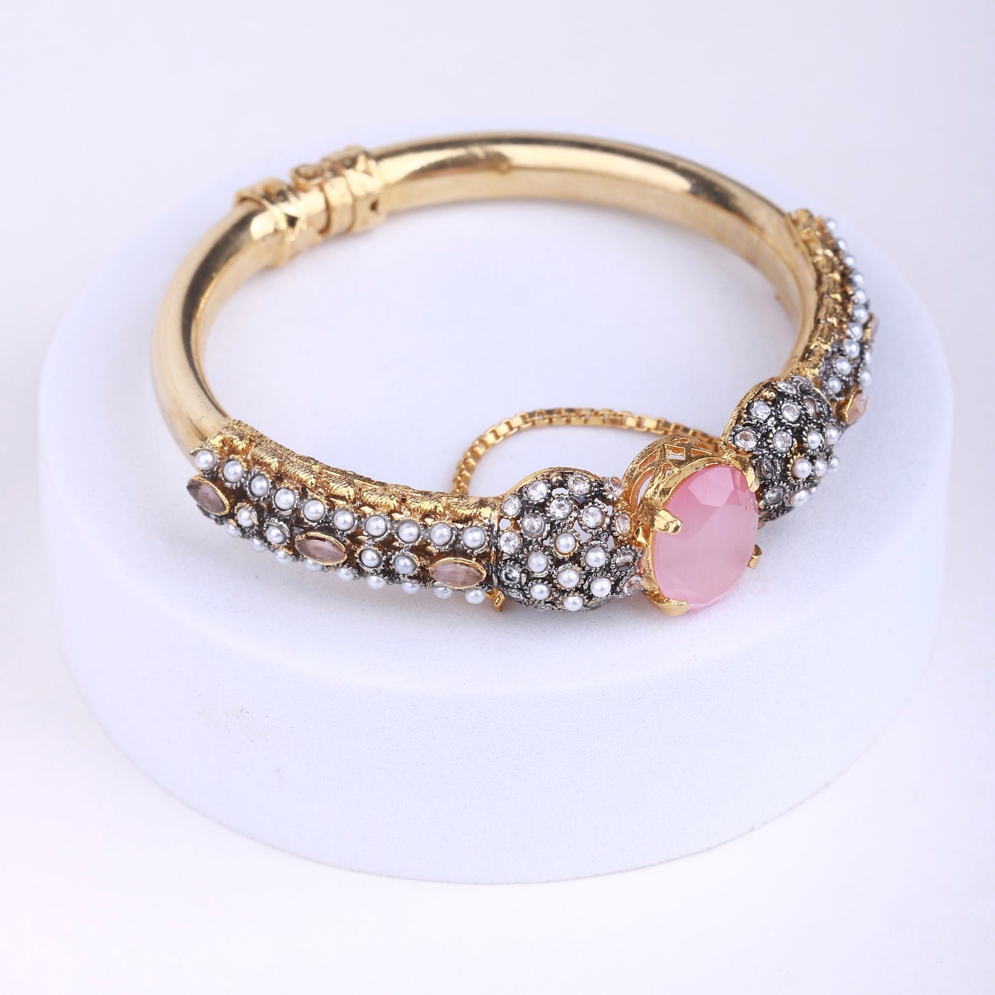 The Zirca Twilight Glow Openable Bangle - Riwaaj