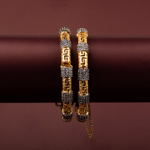 Victorian Antique Zirconia Bangles