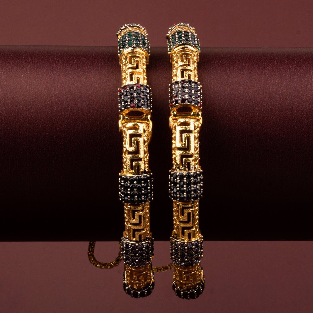 Victorian Antique Zirconia Bangles