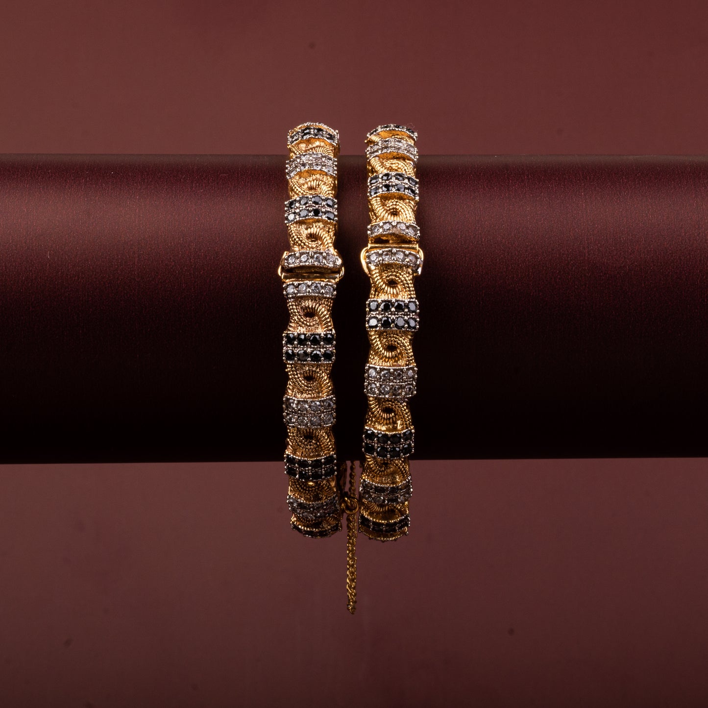 Royal Victorian Antique Zirconia Bangles