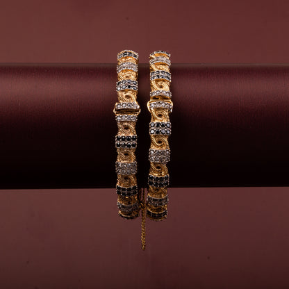 Royal Victorian Antique Zirconia Bangles