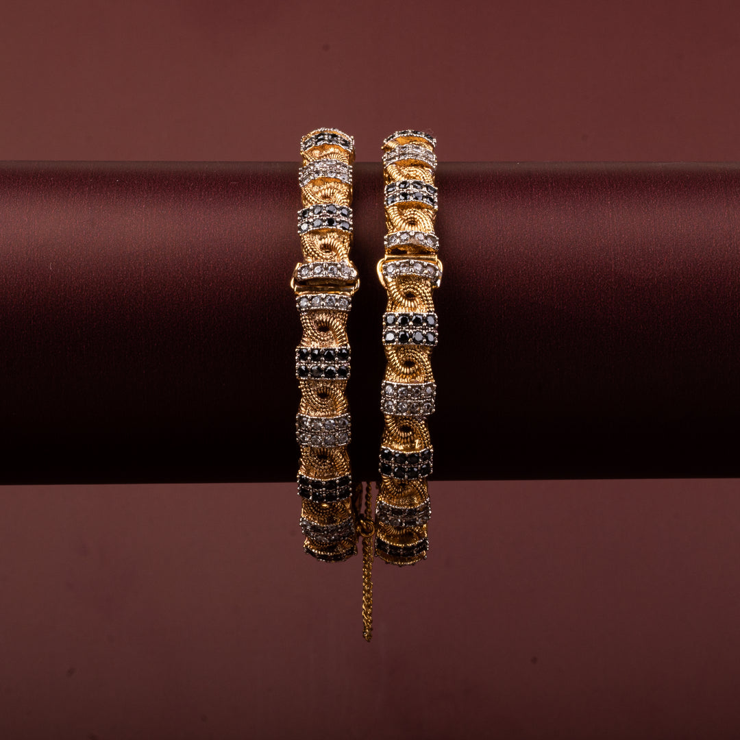 Royal Victorian Antique Zirconia Bangles
