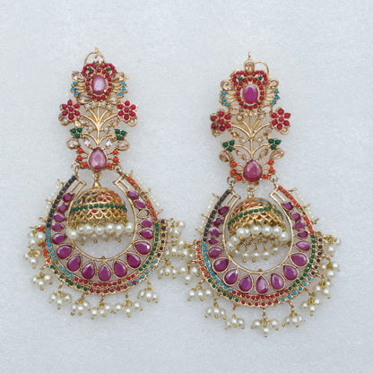 Elegant Exquisite Jhumka Earrings