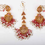 Load image into Gallery viewer, Gulzar Earring with Teeka
