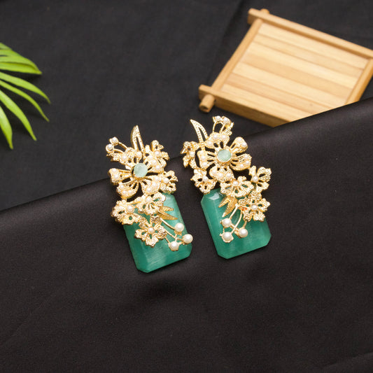 Golden Bloom Earrings