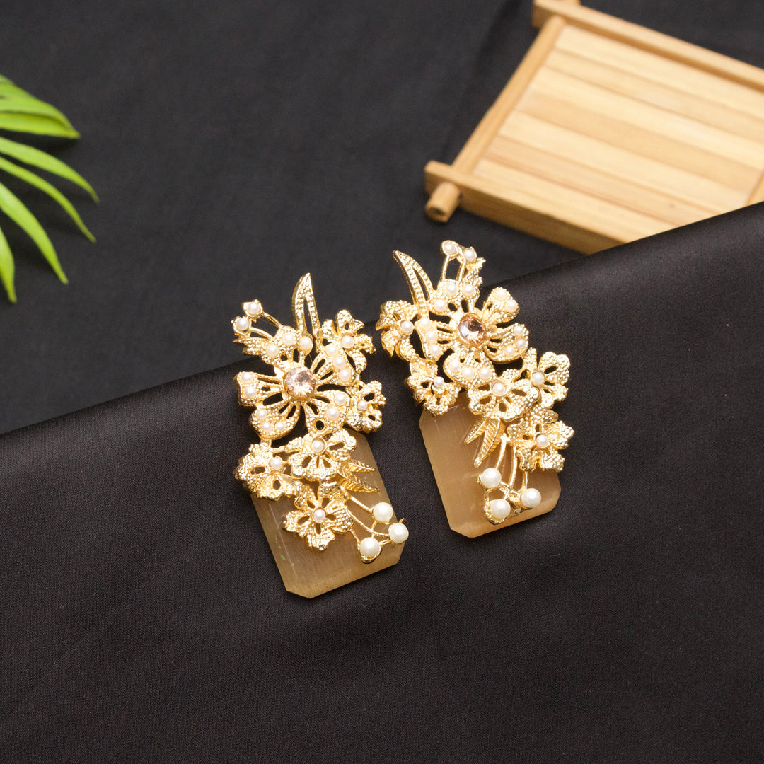Golden Bloom Earrings
