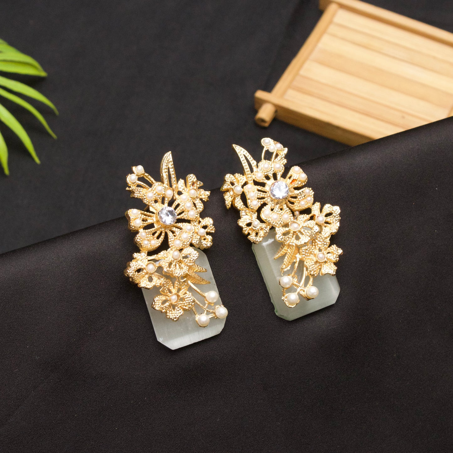 Golden Bloom Earrings