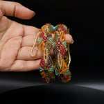 Load image into Gallery viewer, Navratan Grace Bangles
