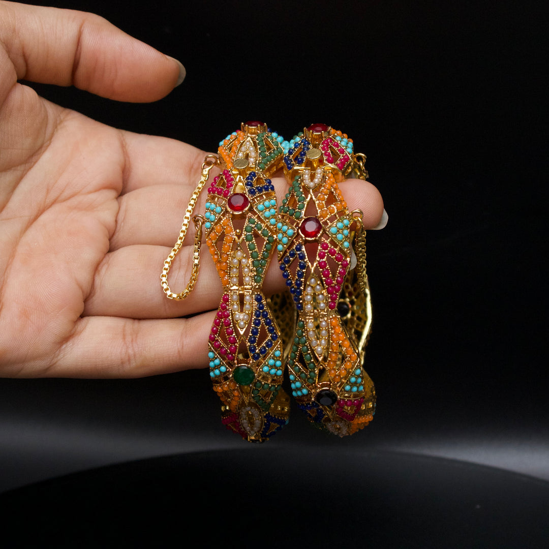 Navratan Grace Bangles