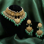 Load image into Gallery viewer, Splendid Green Beads Set
