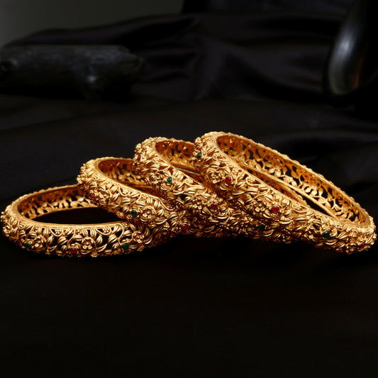 Rajwari Gold Plated Bangles