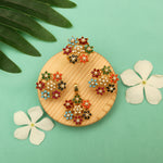 Load image into Gallery viewer, Zirconia Flower Locket Set
