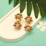 Load image into Gallery viewer, Zirconia Flower Locket Set
