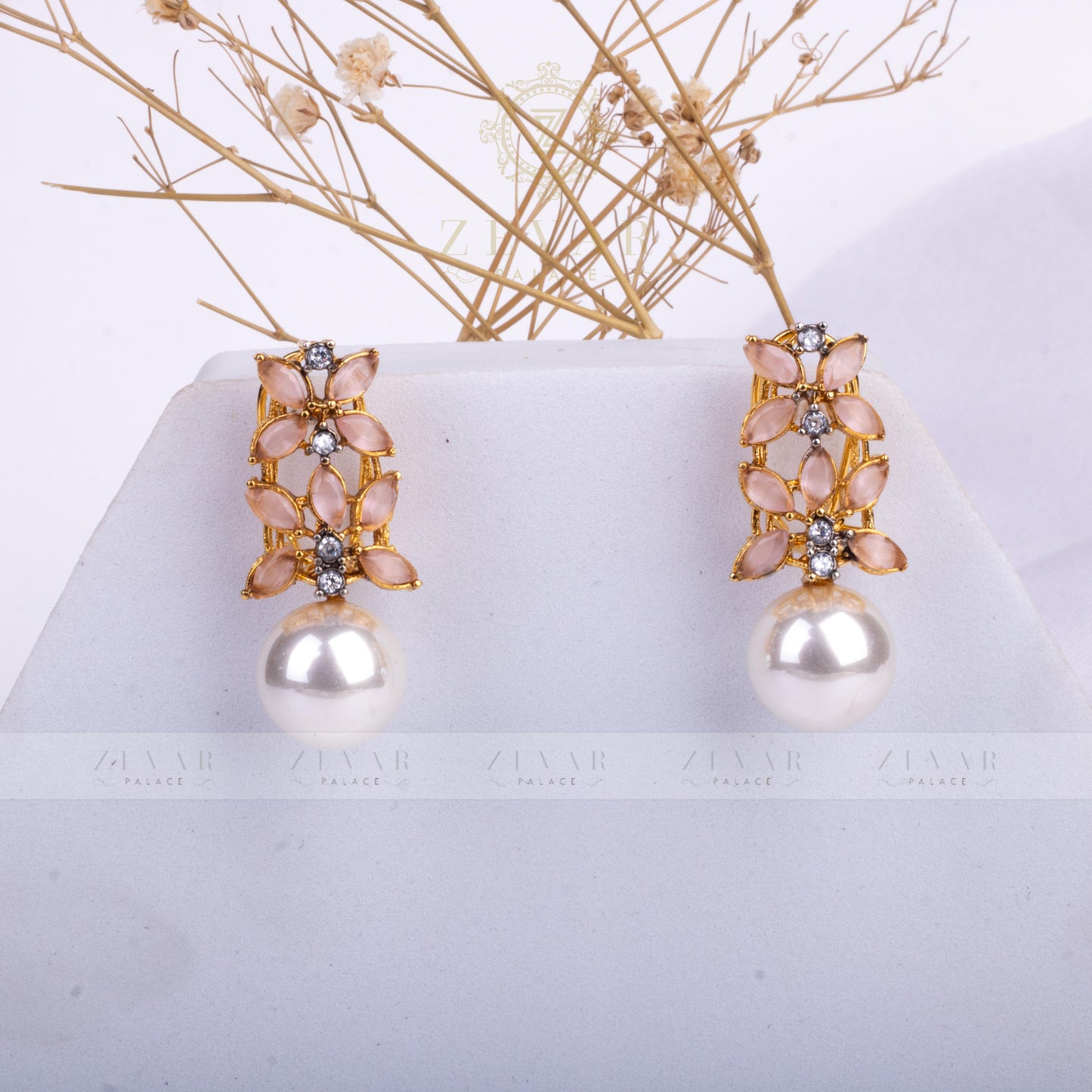 Pearl Flare Studs