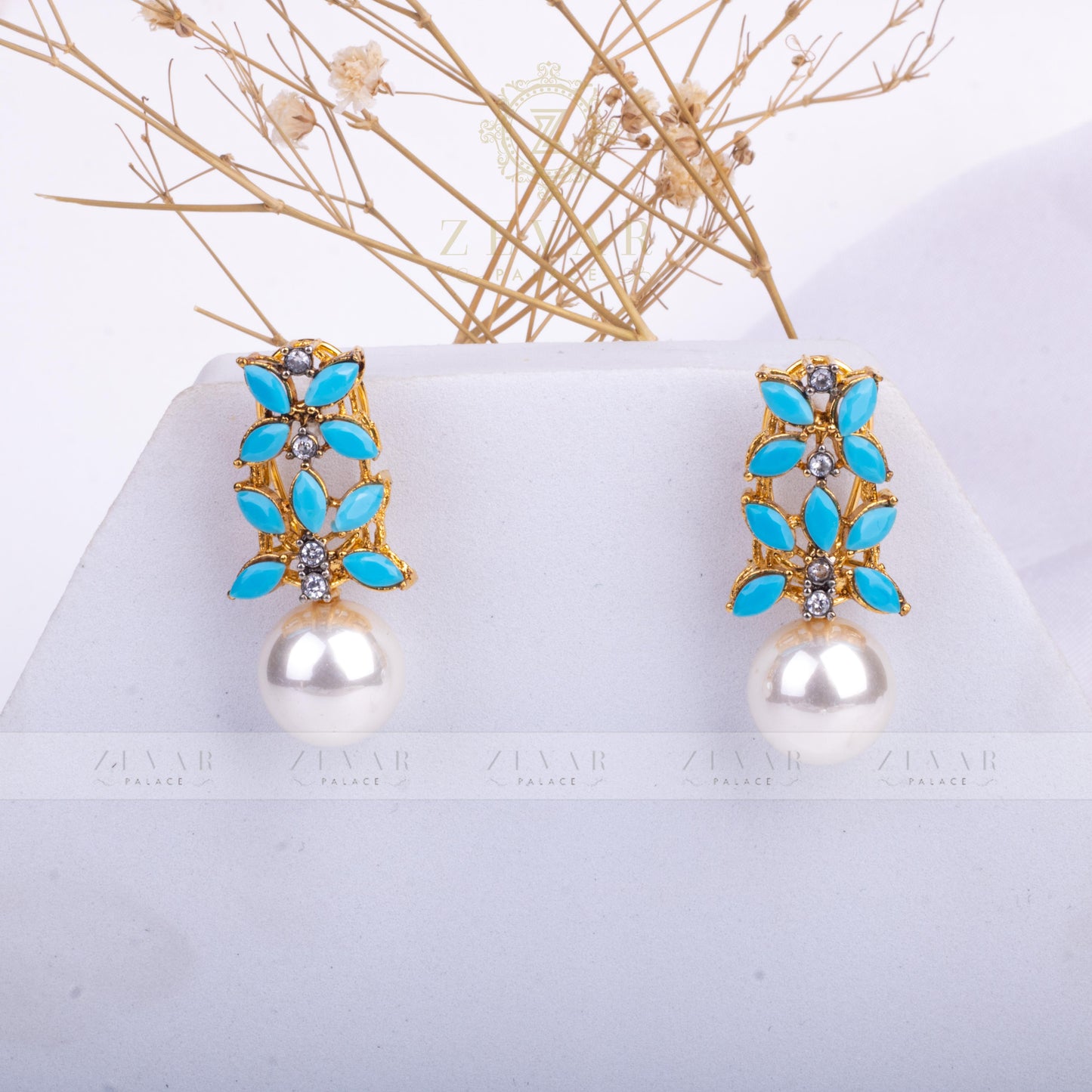 Pearl Flare Studs