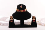 Load image into Gallery viewer, Ruby Elegance Kundan Set
