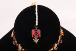 Load image into Gallery viewer, Ruby Elegance Kundan Set
