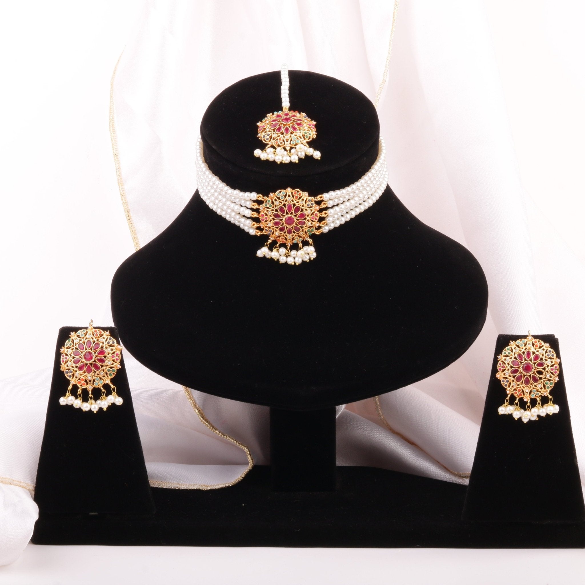 Indian  Jewelry    ループタイ Buy Indian Jewelry Online in the UK – Kundan, Polki & Bridal