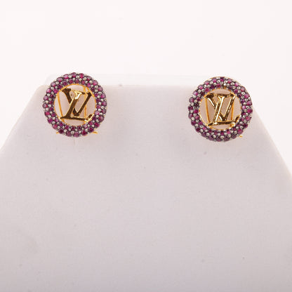 Luxury Zircon Stud Earrings