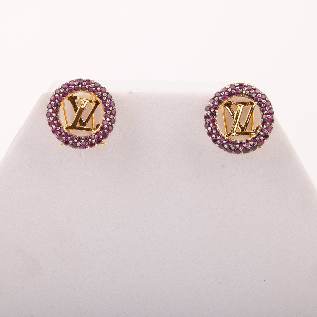 Luxury Zircon Stud Earrings