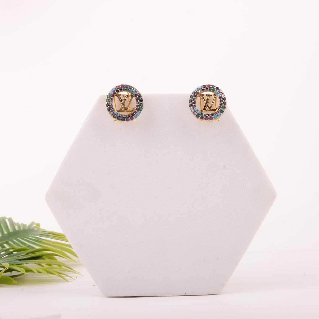 Luxury Zircon Stud Earrings