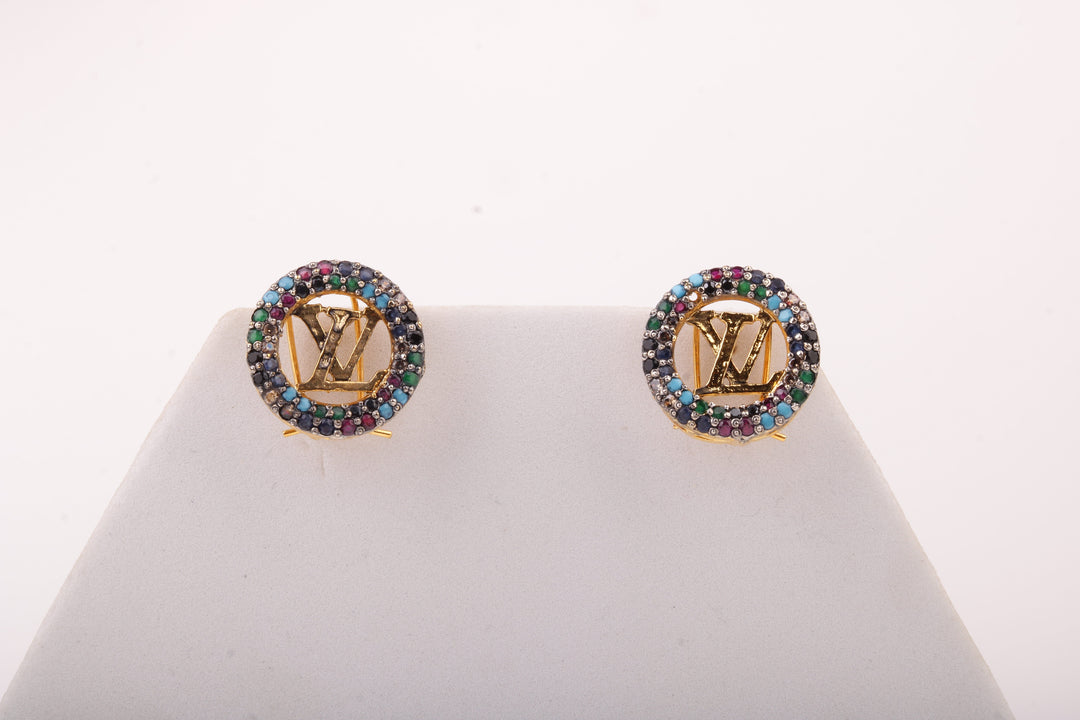 Luxury Zircon Stud Earrings