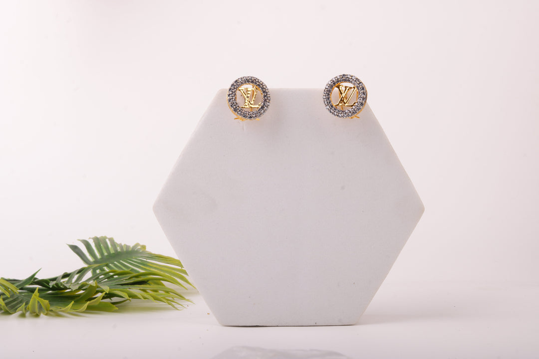 Luxury Zircon Stud Earrings